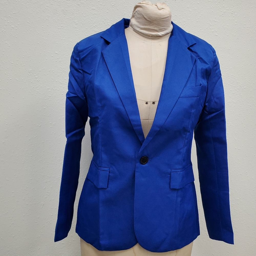 NWT Blue Blazer Womens Size M